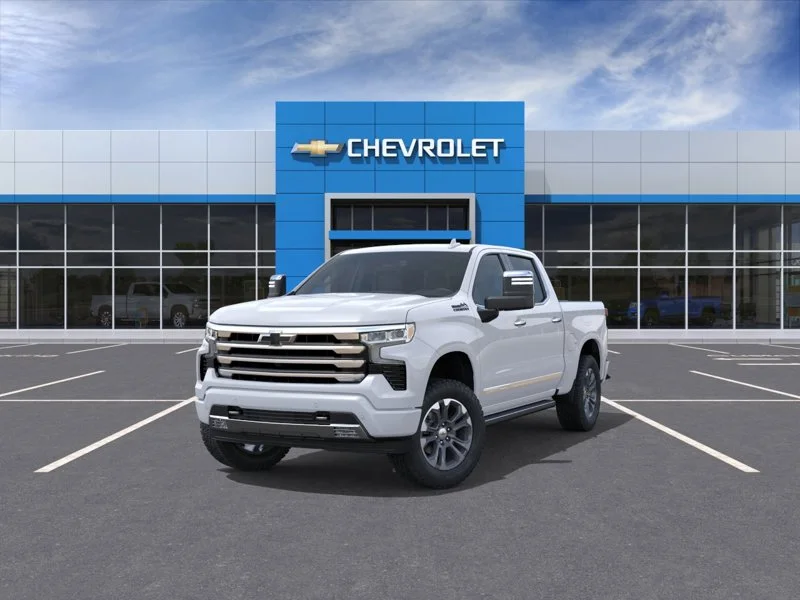 New 2026 White Chevrolet 4WD Crew Cab 147" High Country image 1