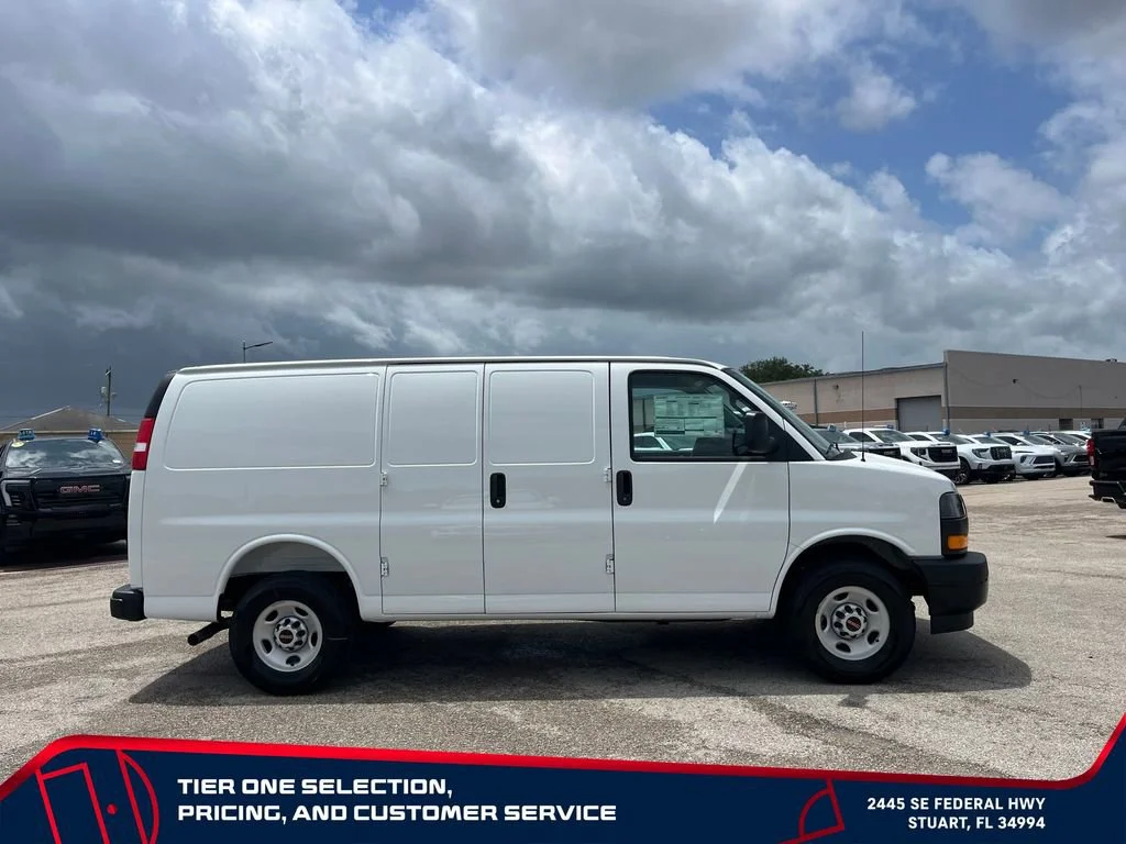 New 2026 Summit White GMC Work Van image 8