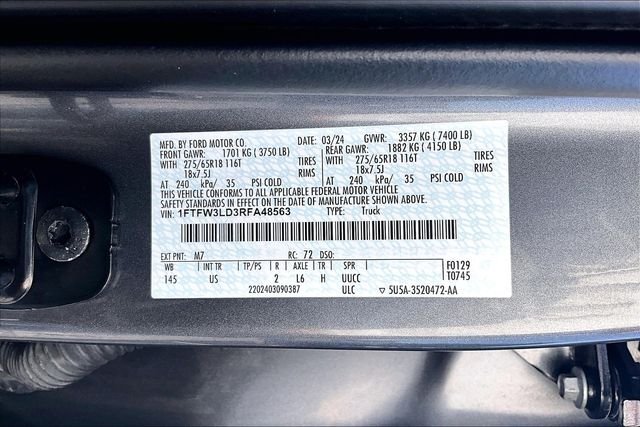 Used 2024 Gray Ford XLT image 28
