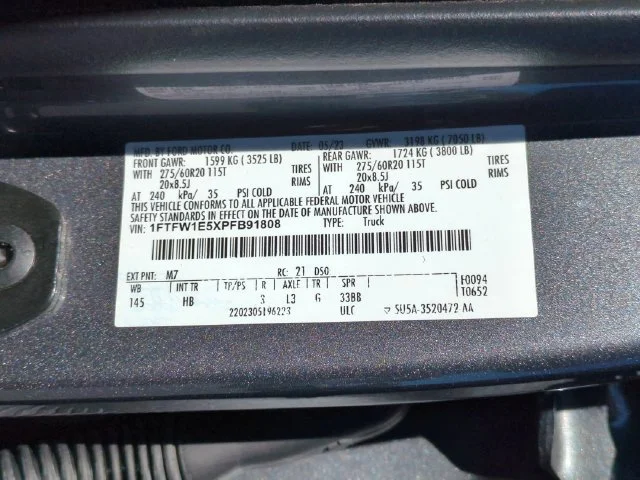 Used 2023 Gray Ford Lariat image 37