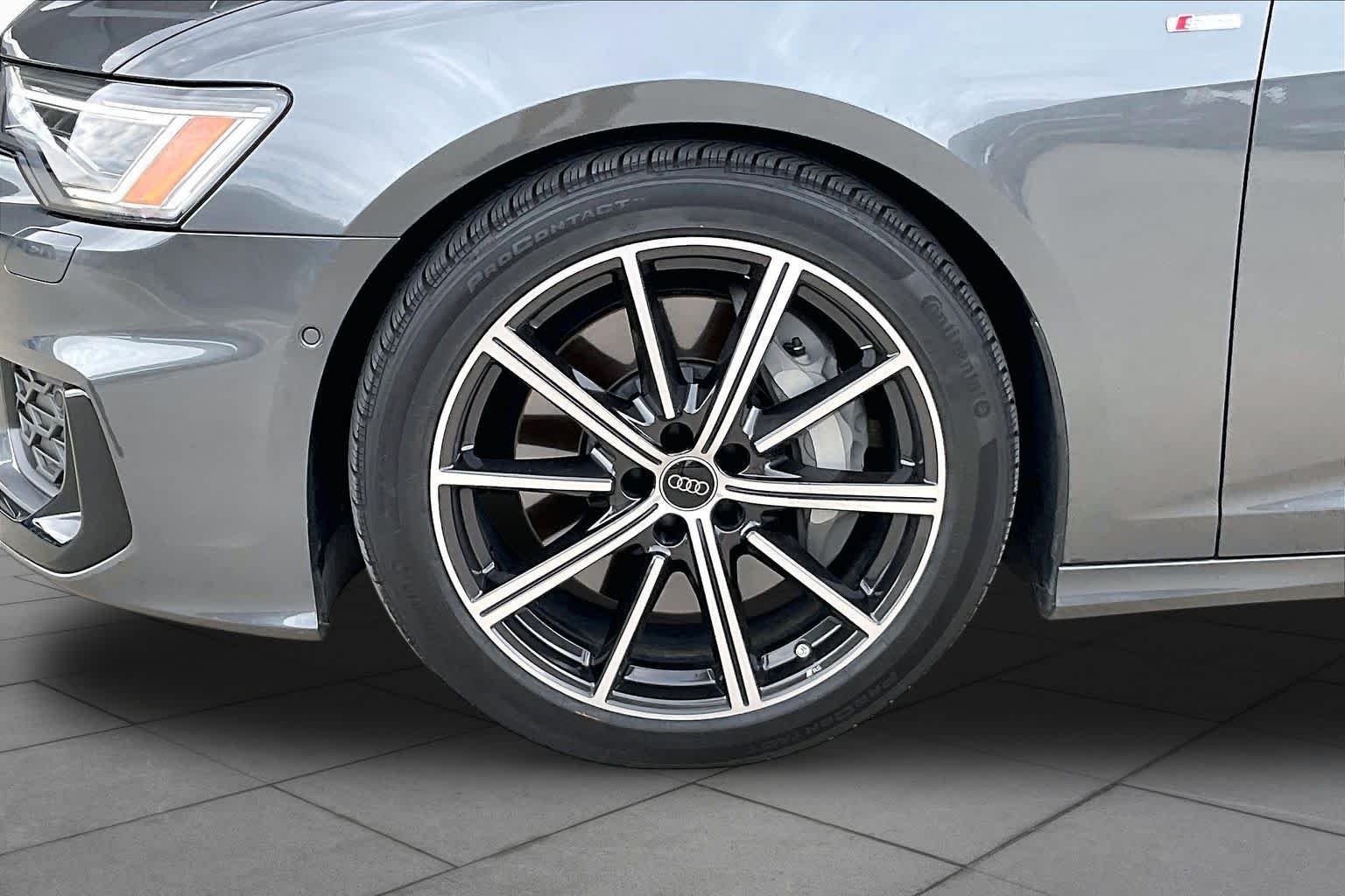 Used 2024 Daytona Gray Pearl Effect Audi Premium Plus image 11