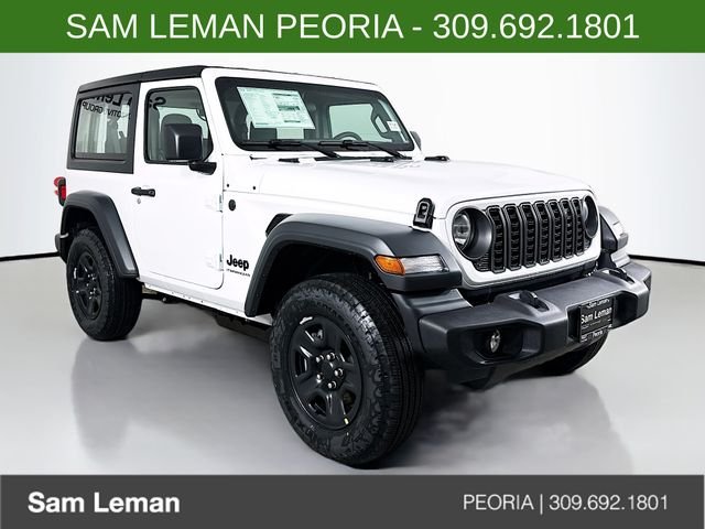 New 2026 Bright White Clear-Coat Exterior Paint Jeep Sport image 1