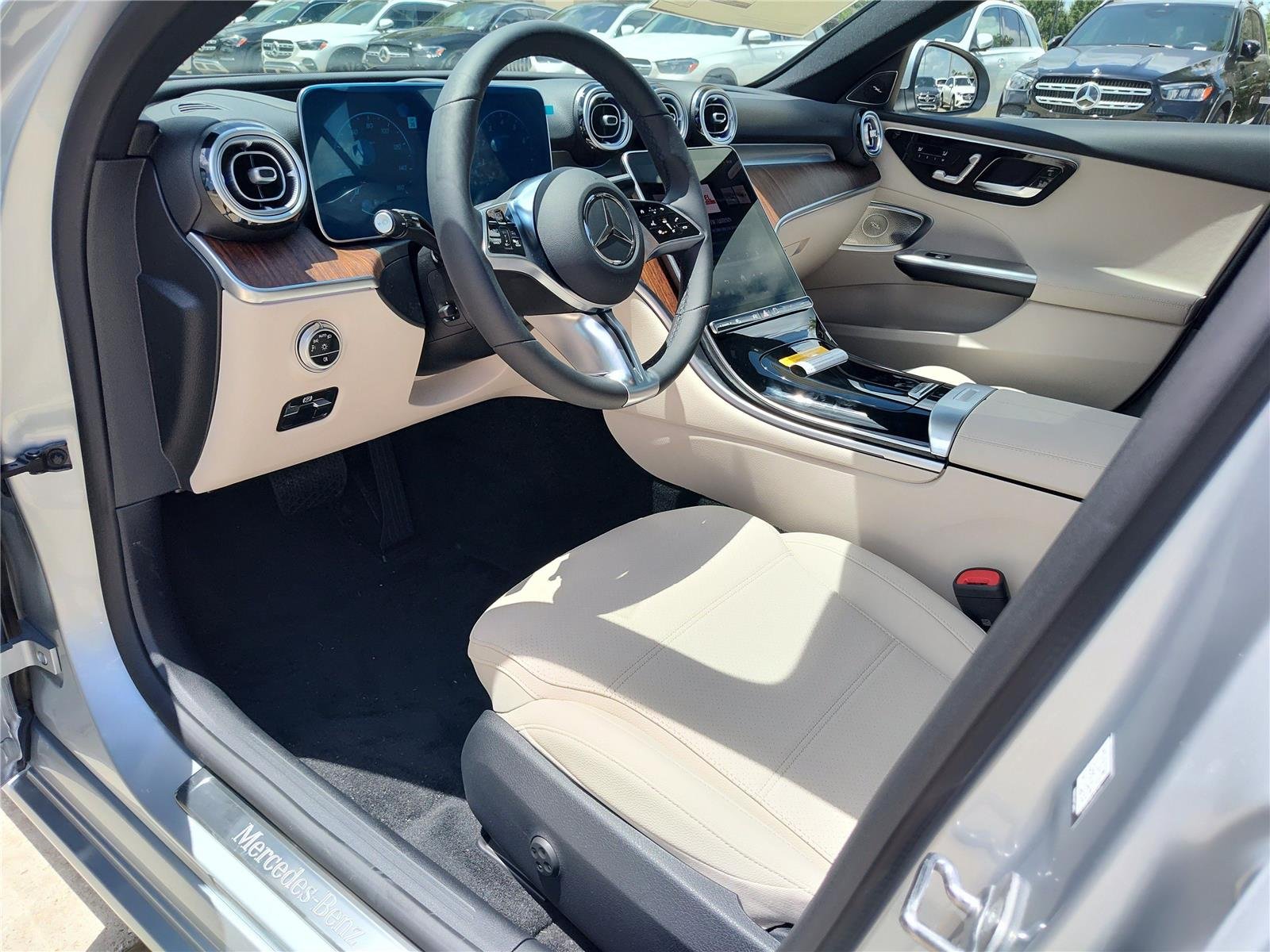 New 2026 Cirrus Silver Metallic Mercedes-Benz C 300 image 2