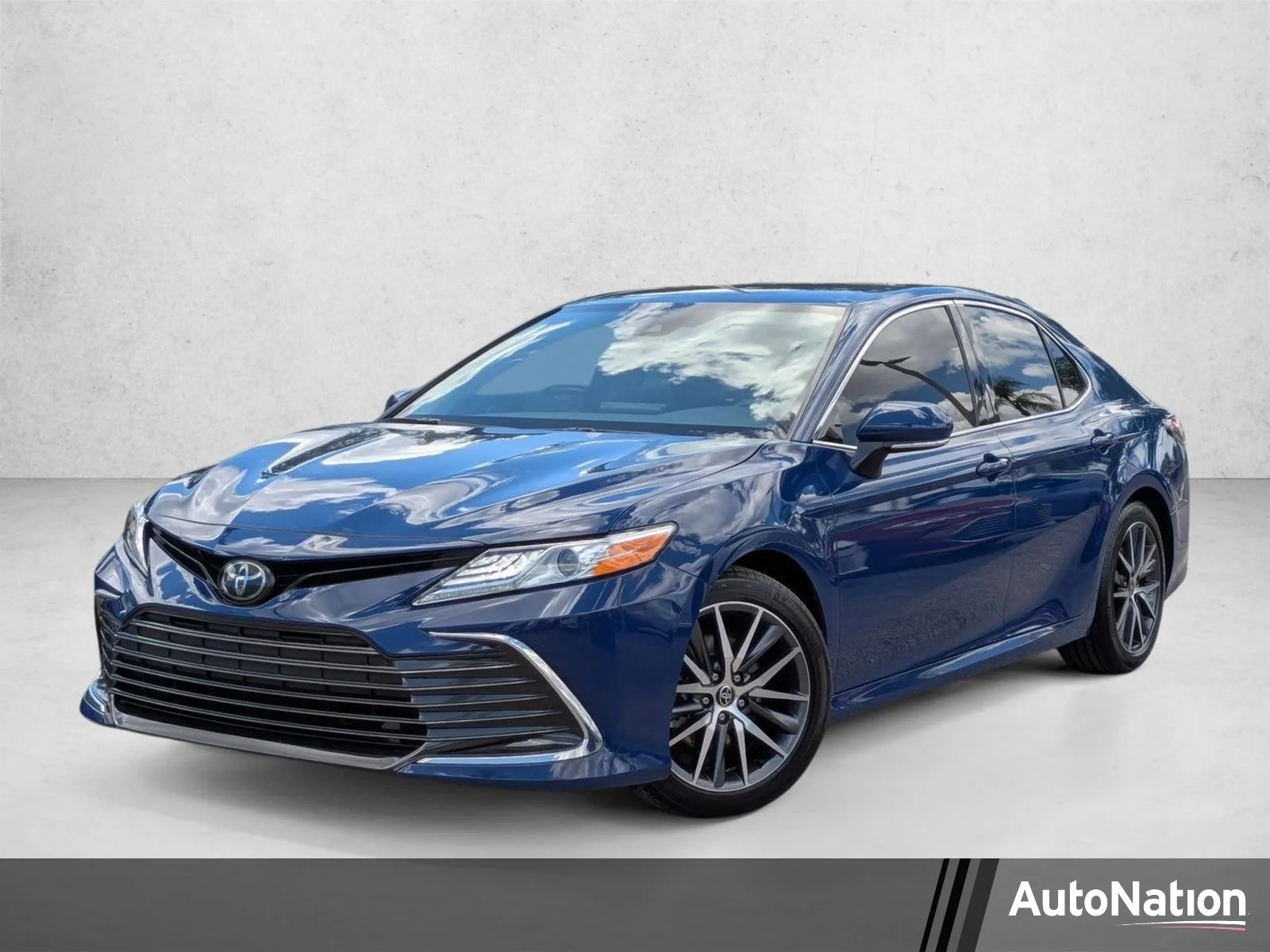 Used 2024 Reservoir Blue Toyota XLE image 1