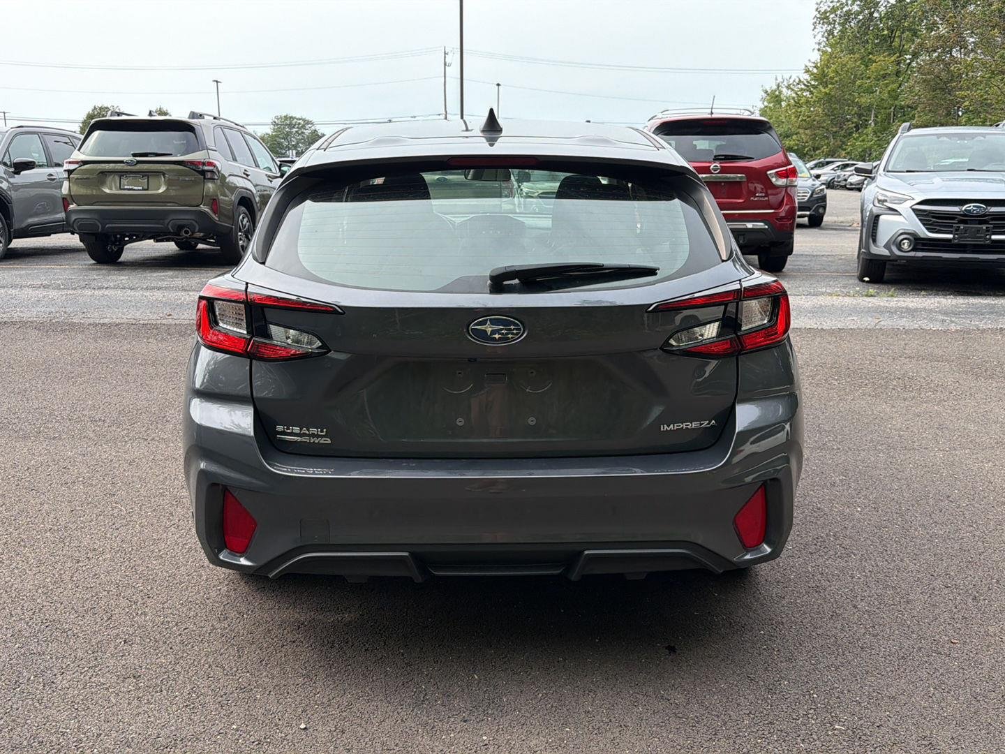 Used 2024 Magnetite Gray Metallic Subaru Base image 9