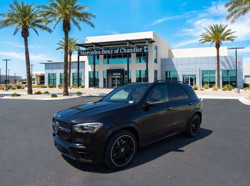 New 2026 Obsidian Black Metallic Mercedes-Benz GLE 580 image 1