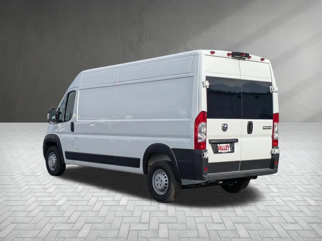 Used 2024 Bright White Clearcoat Ram High Roof image 7