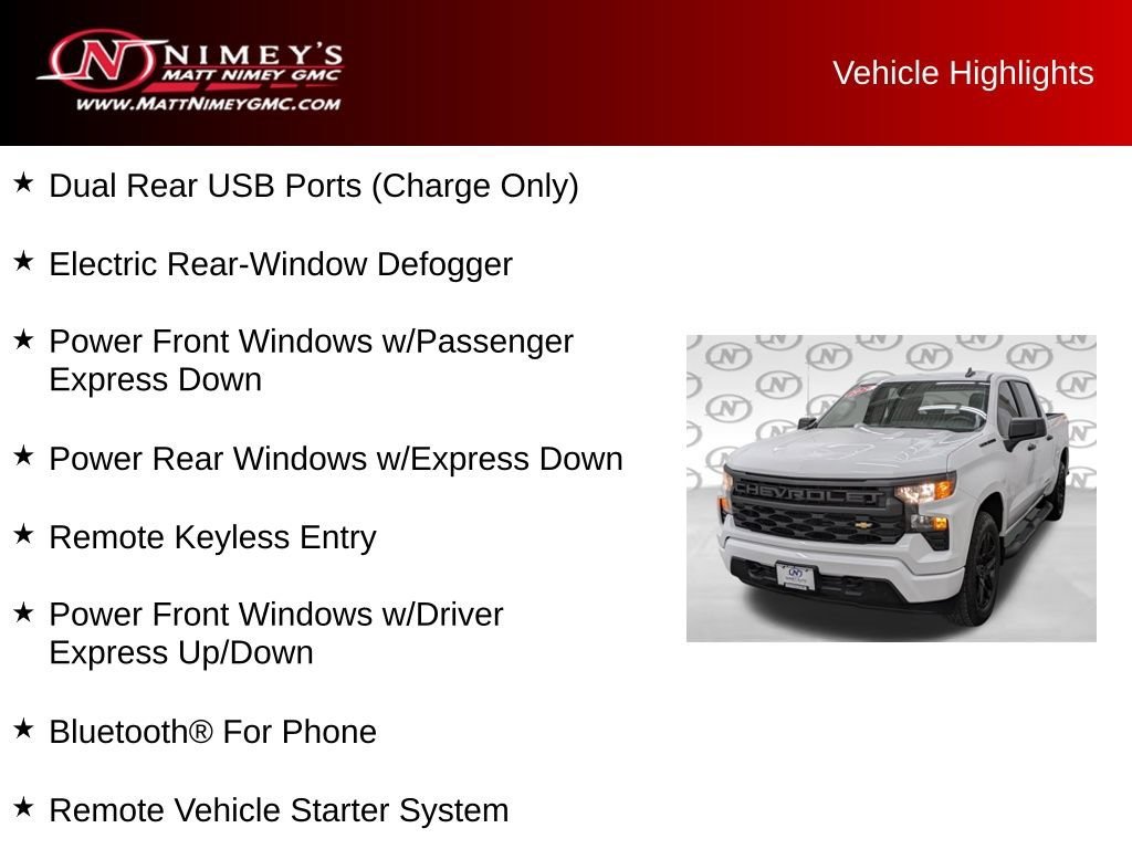 Used 2024 Summit White Chevrolet Custom image 15
