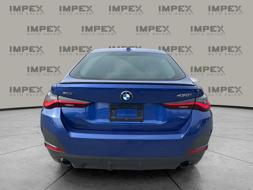 Used 2023 Blue BMW 430i Gran Coupe image 4