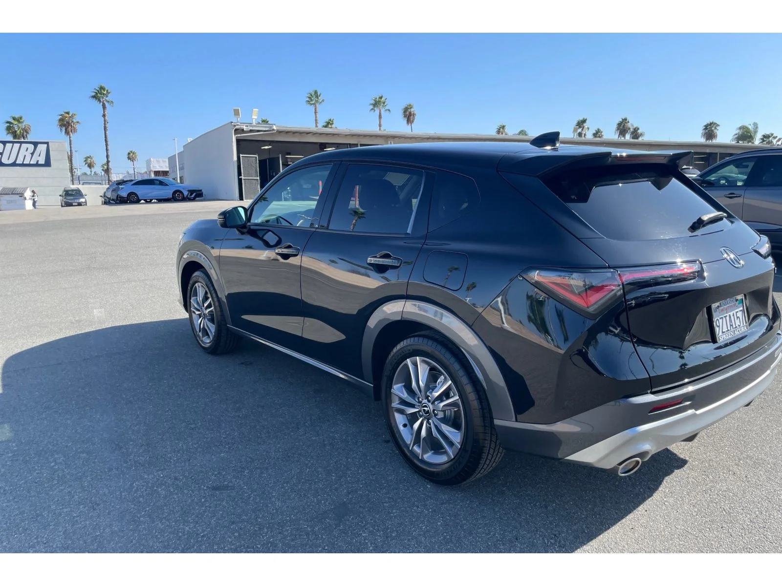 Used 2025 Crystal Black Pearl Acura Base image 3