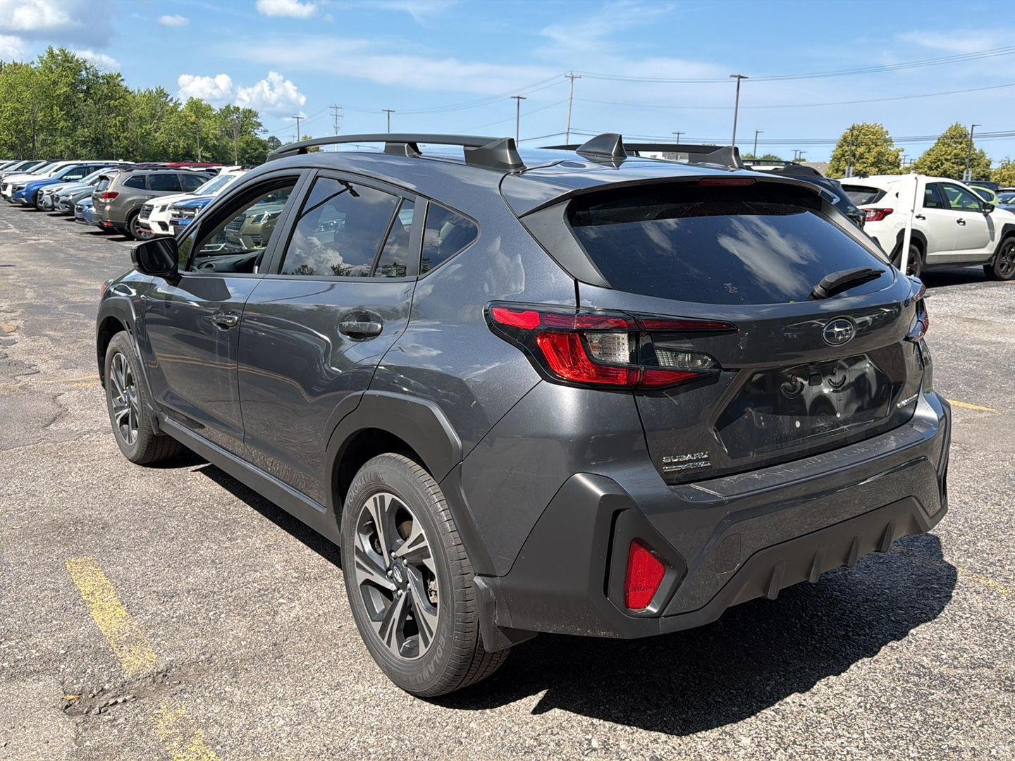Used 2024 Magnetite Gray Metallic Subaru Premium image 10