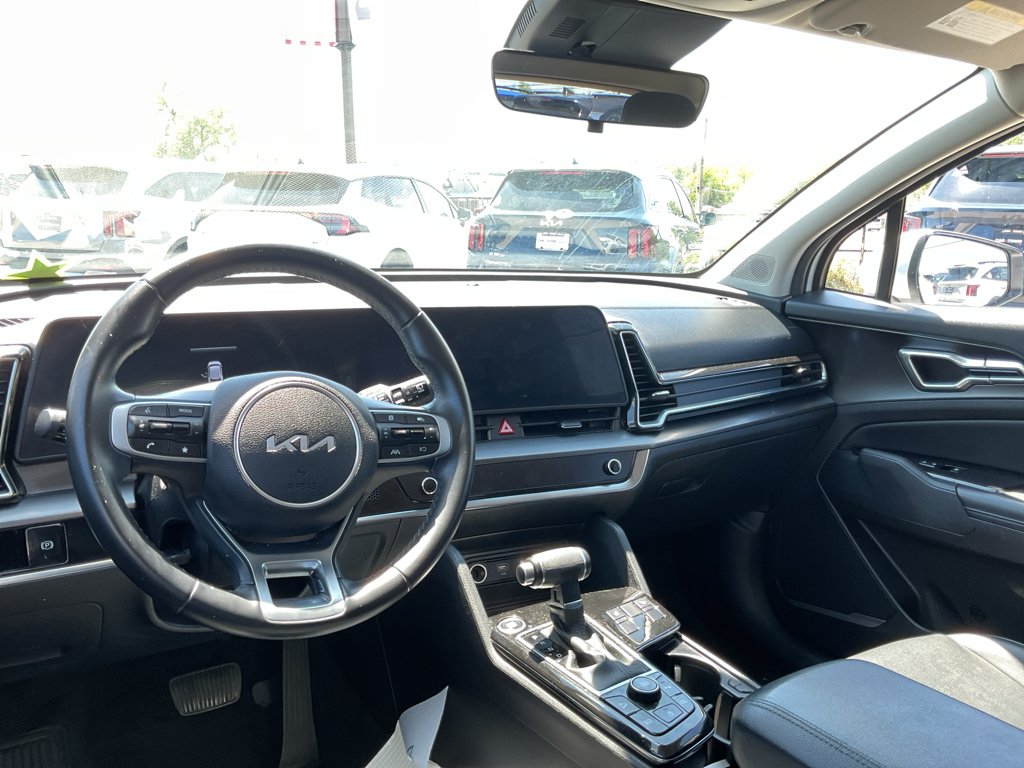 Used 2023 Glacial White Pearl Kia EX image 17