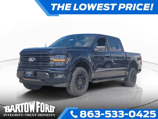 New 2026 Blue Metallic Ford XLT image 1