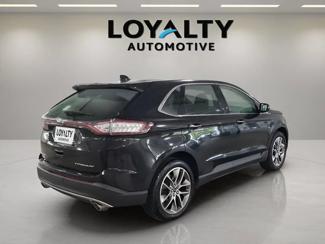 Used 2015 Black Ford Titanium image 5