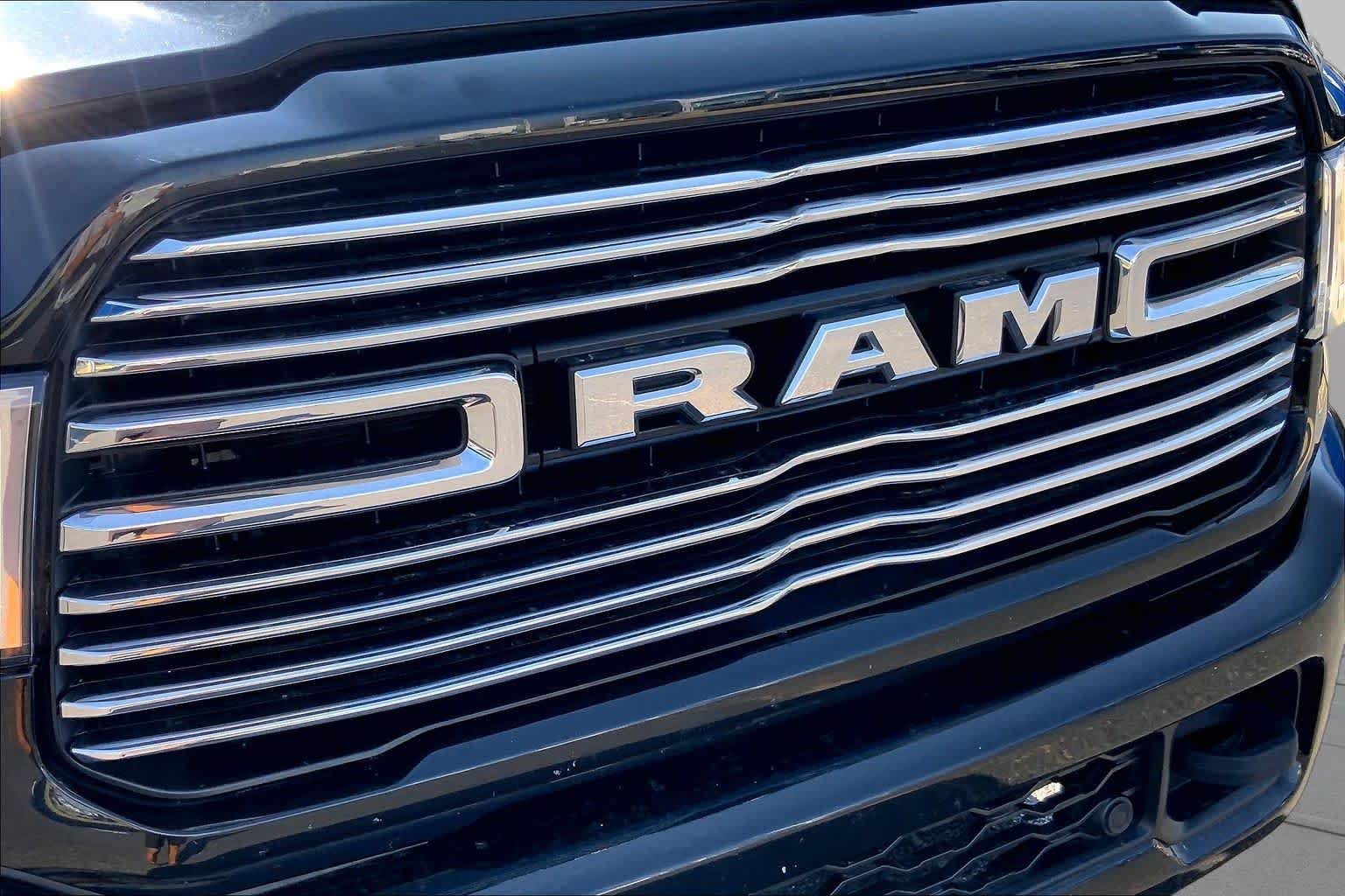 Used 2023 Diamond Black Crystal Pearlcoat Ram Laramie image 29
