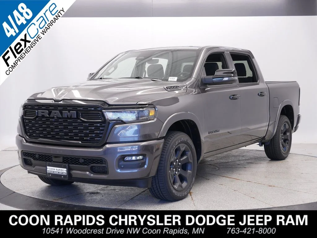 New 2026 Granite Crystal Metallic Clearcoat Ram Big Horn/Lone Star image 1