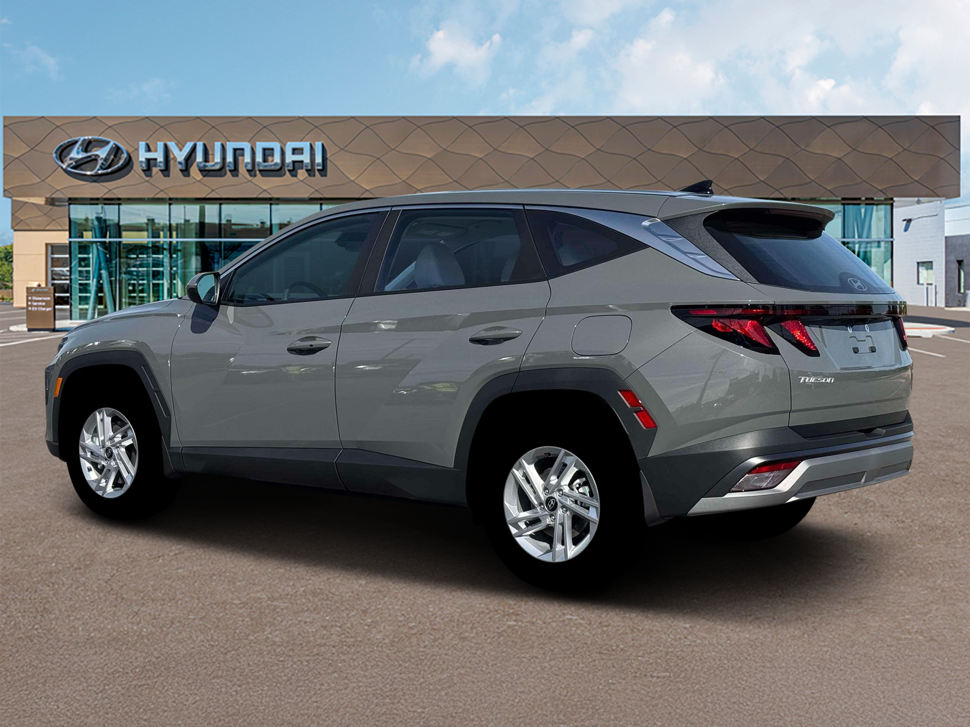 New 2026 Hampton Gray Hyundai SE AWD image 4