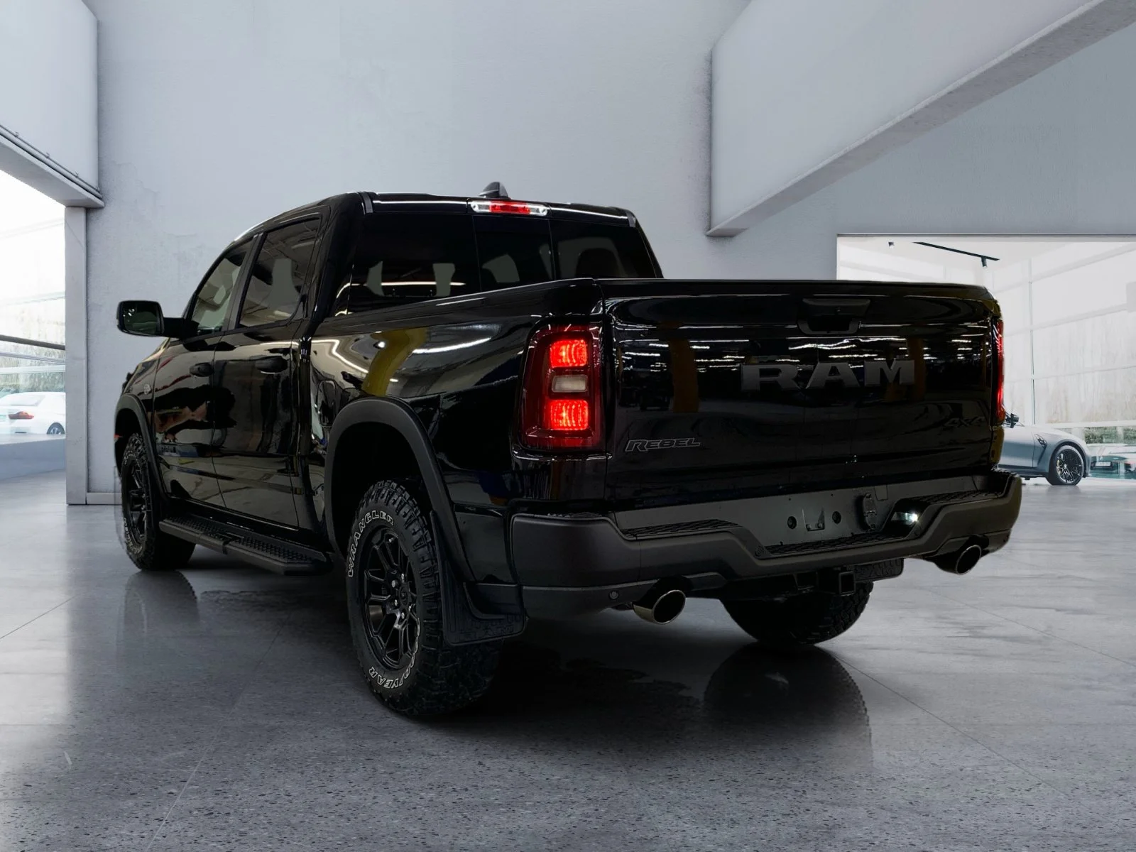 New 2026 Diamond Black Crystal Pearl Ram Rebel image 3