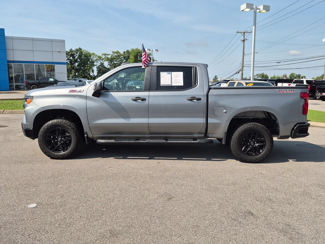 Used 2023 Sterling Gray Metallic Chevrolet Custom Trail Boss image 5
