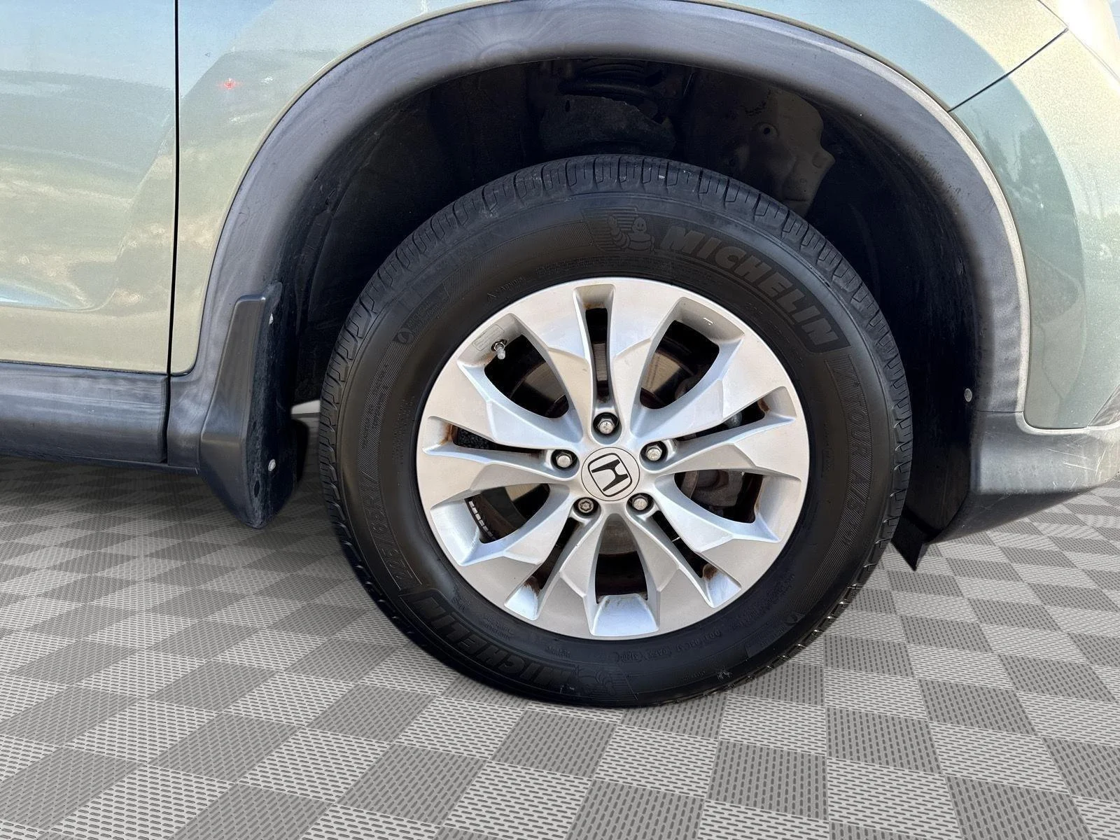 Used 2012 Opal Sage Metallic Honda EX image 7