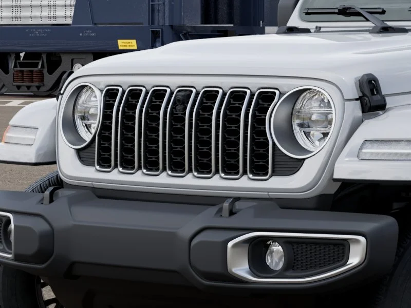 New 2026 Bright White Clear-Coat Exterior Paint Jeep Sahara image 7
