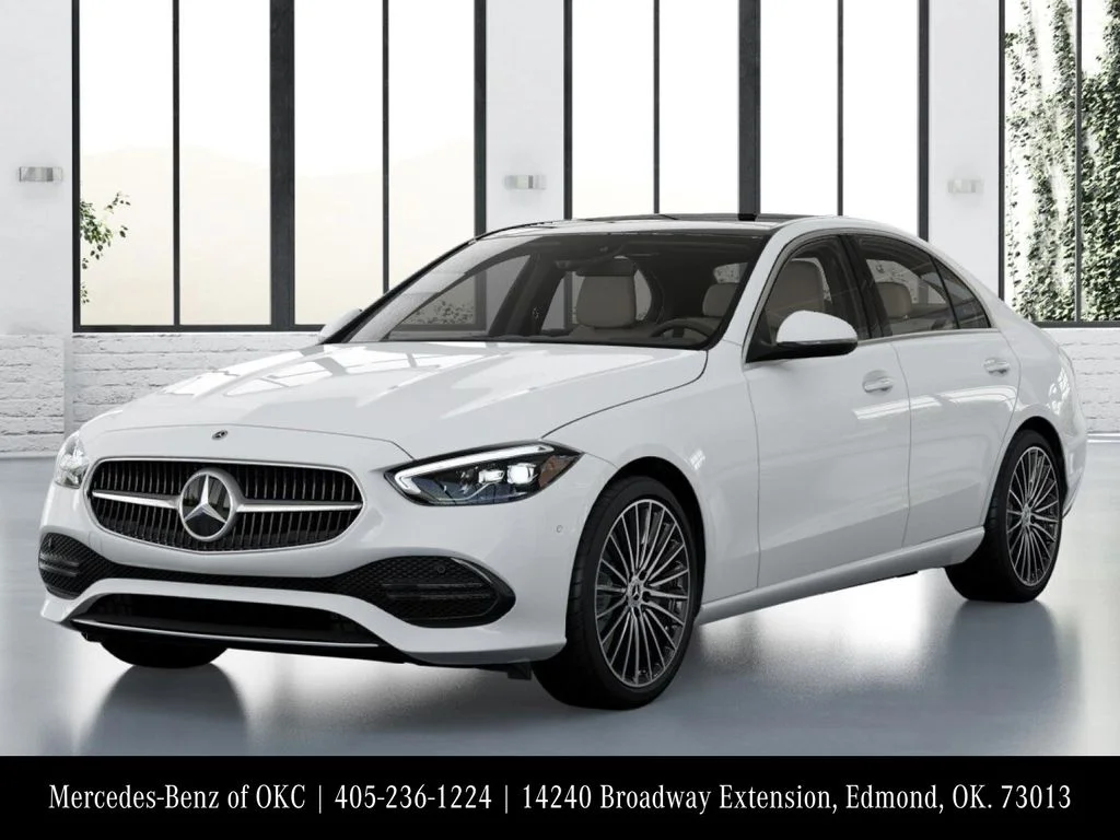 New 2026 White Mercedes-Benz C 300 image 1
