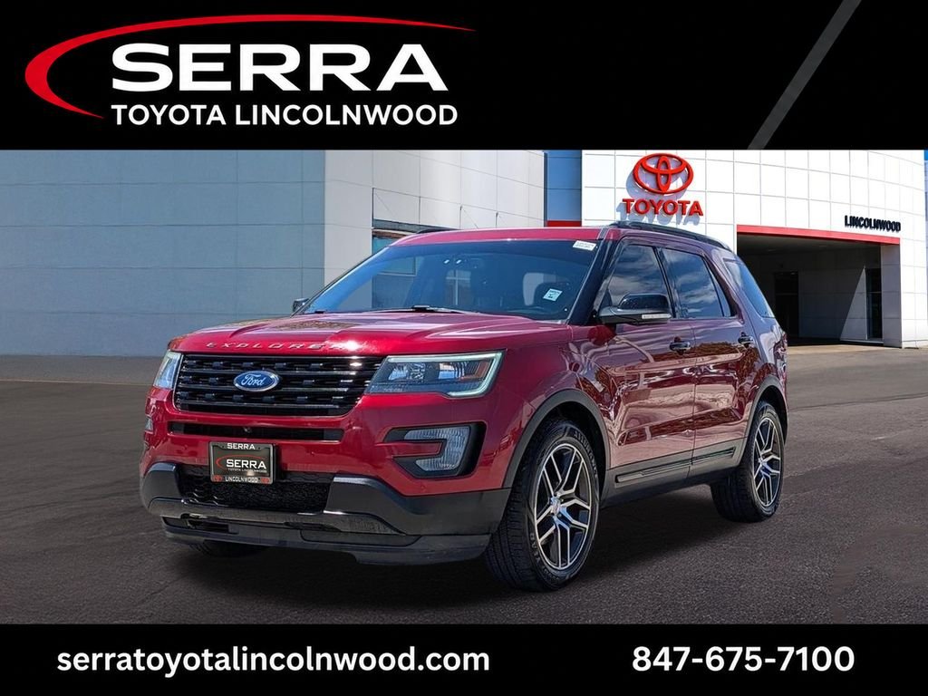 Used 2016 Red Ford Sport image 1