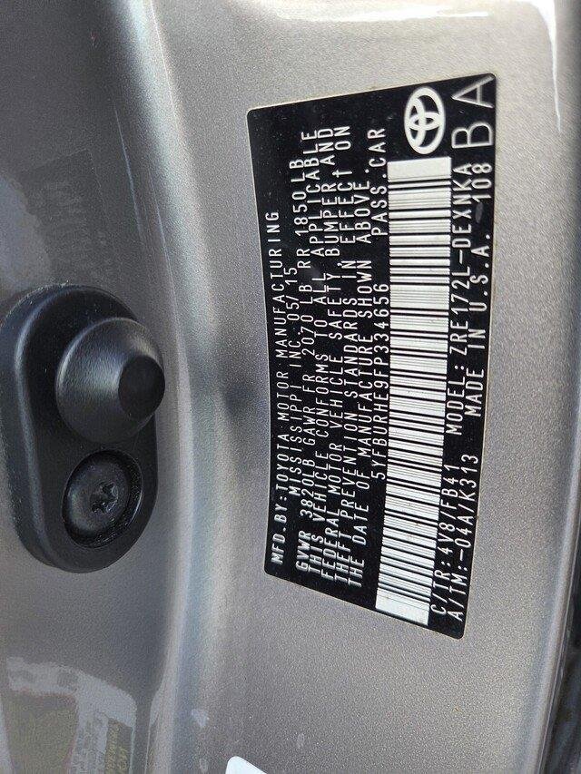 Used 2015 Brown Sugar Metallic Toyota LE image 27