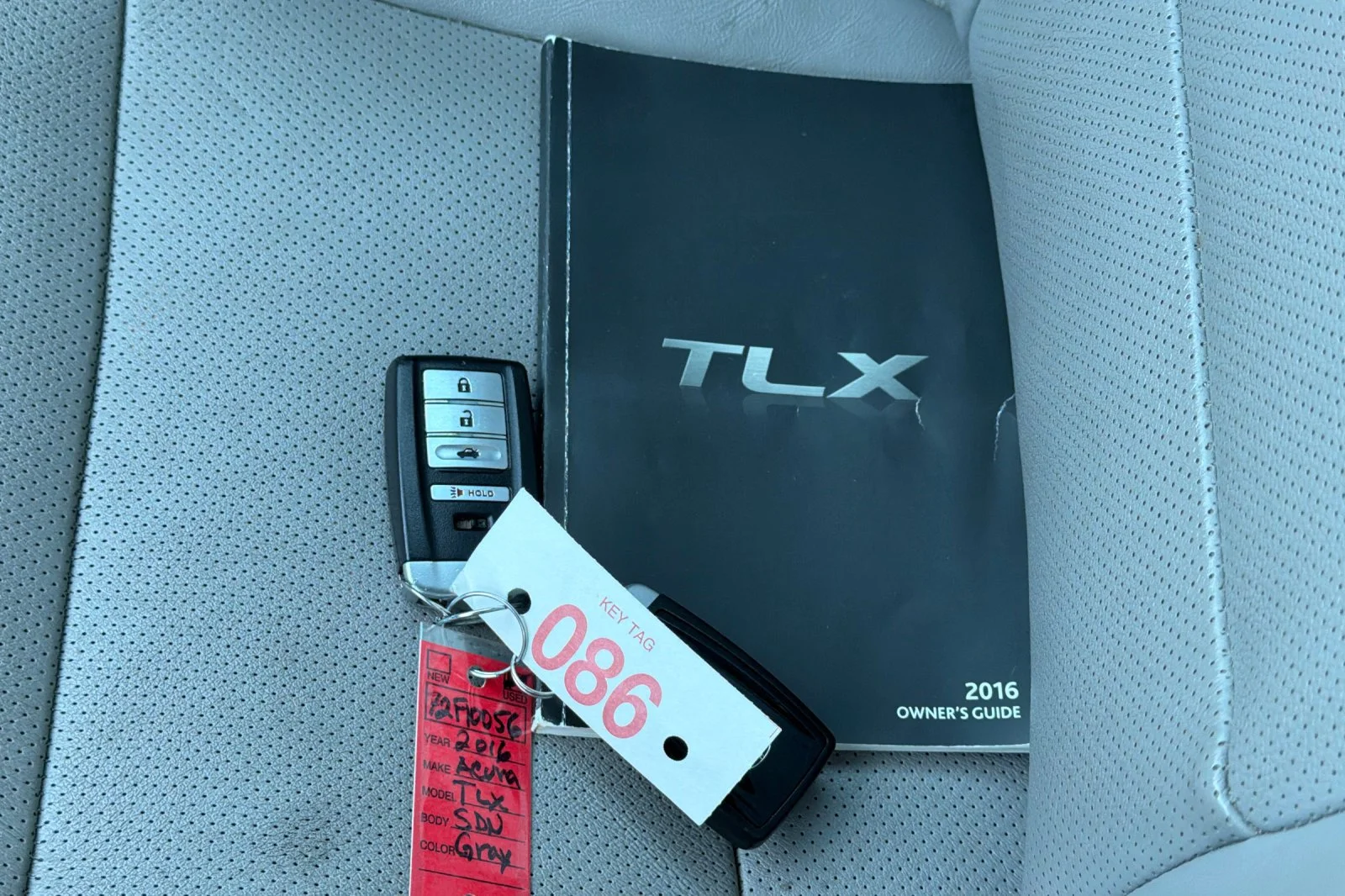 Used 2016 Blue Acura Tech image 11
