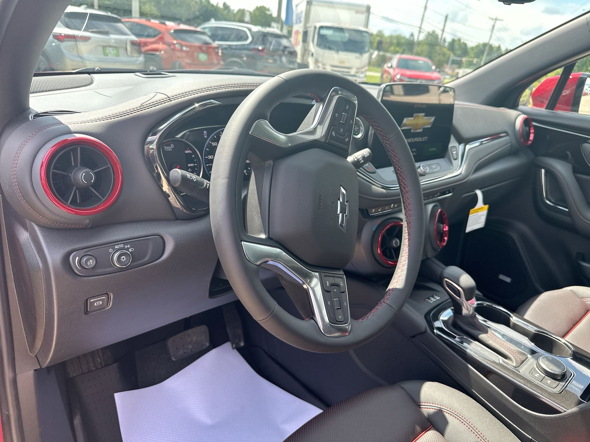 2026 Chevrolet Blazer RS Red at Spitzer Autoworld Chevy Buick GMC Cadillac