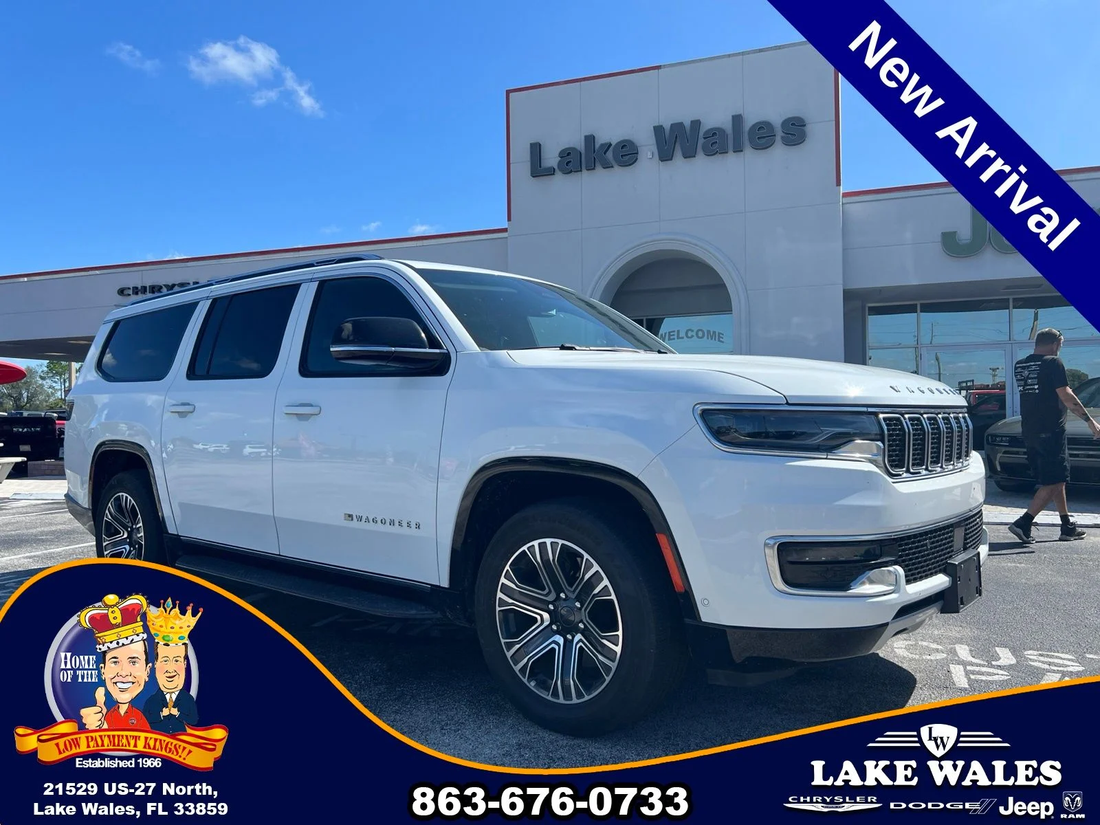 Certified Used 2024 White Jeep Series II image 1