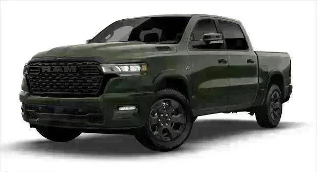 New 2026 Serrano-Green Metallic Exterior Paint RAM BIG HORN image 13