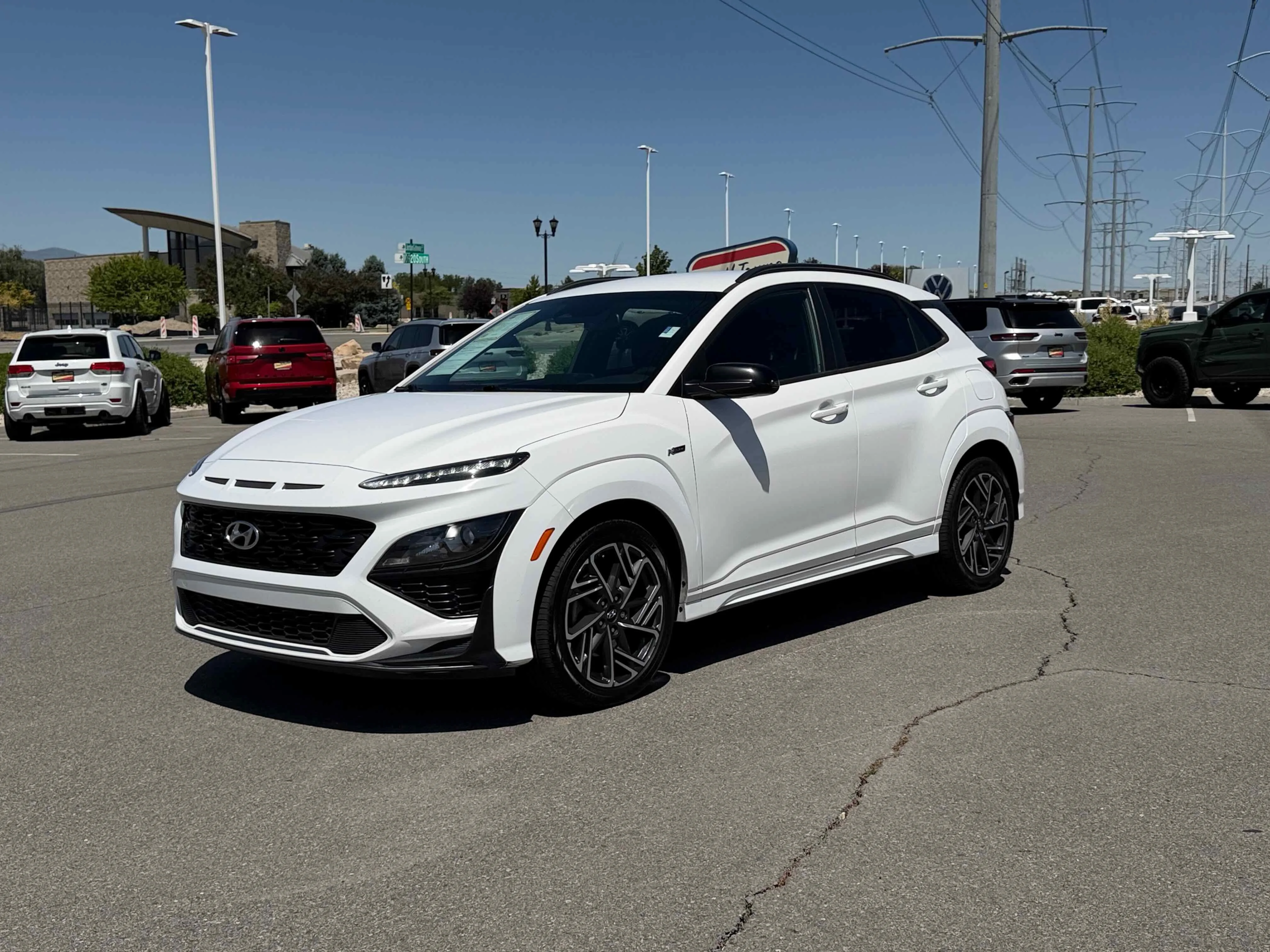 Used 2022 Lunar White Hyundai N Line image 1