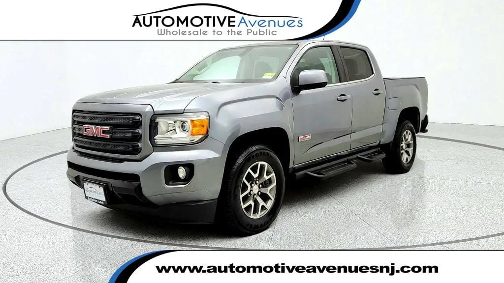 Used 2019 Satin Steel Metallic GMC 4WD Crew Cab 128.3