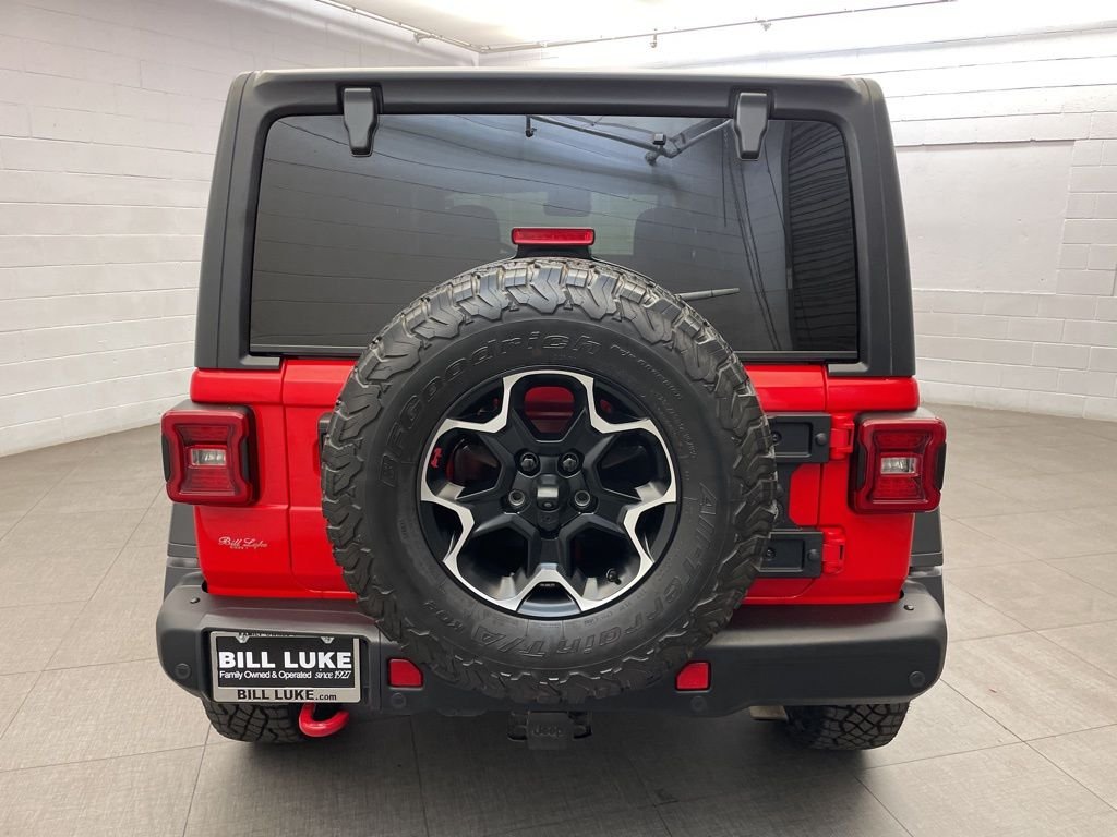 Used 2020 Red Jeep Unlimited Rubicon image 7
