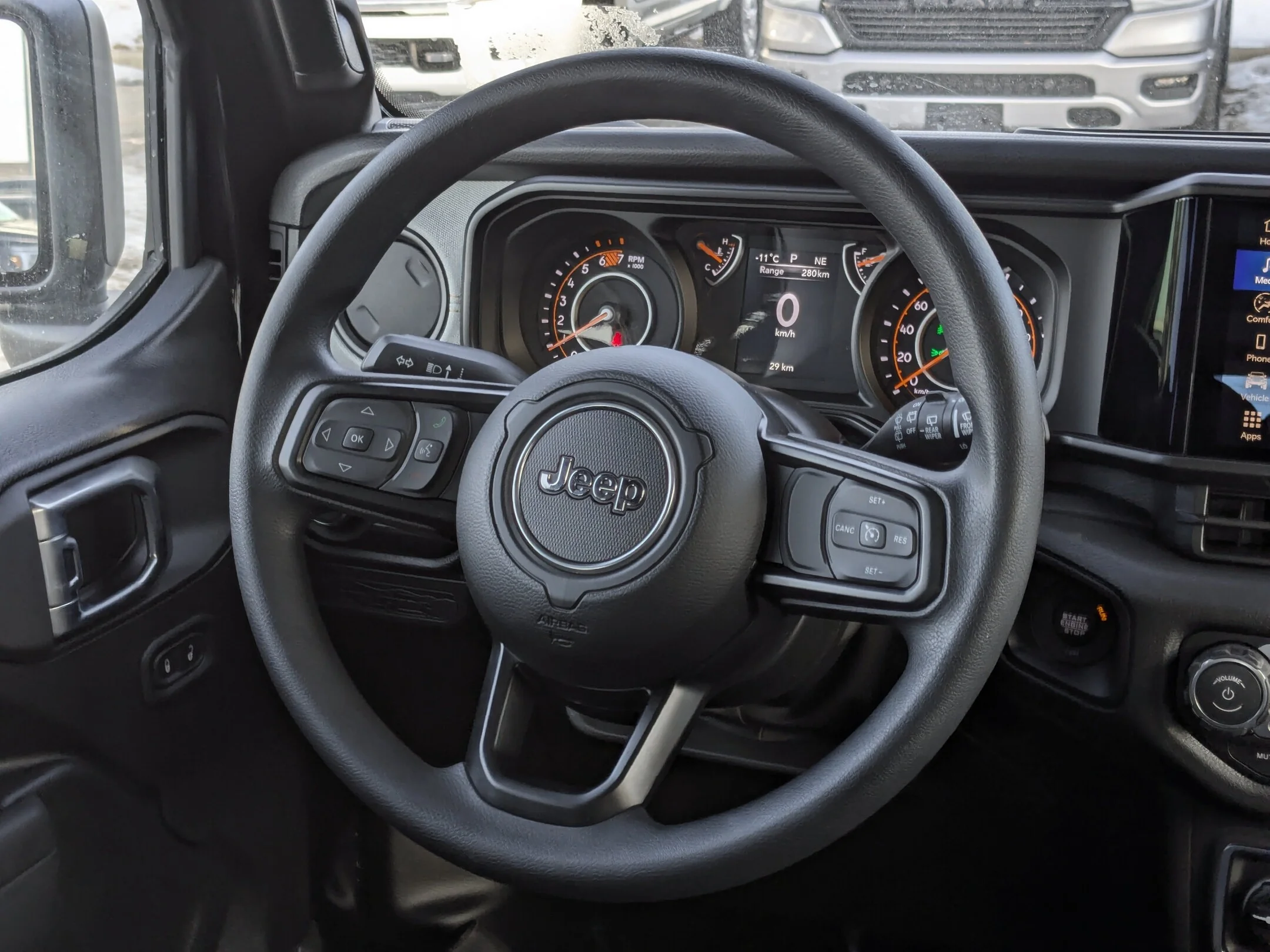 New 2026 Black Jeep Sport - - Black Freedom Hardtop - 8-Spd Auto - 12.3 Uconnect 5 - Dana M200 Rear Axle & More! image 14
