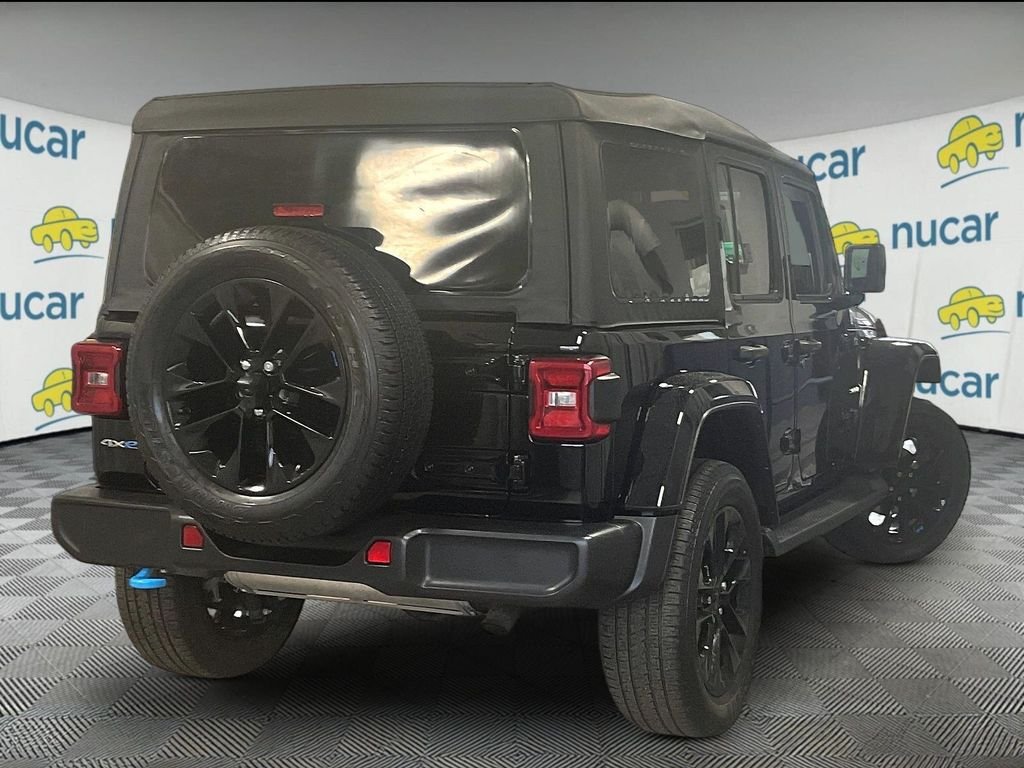 Used 2023 Black Clearcoat Jeep Sahara 4xe image 6