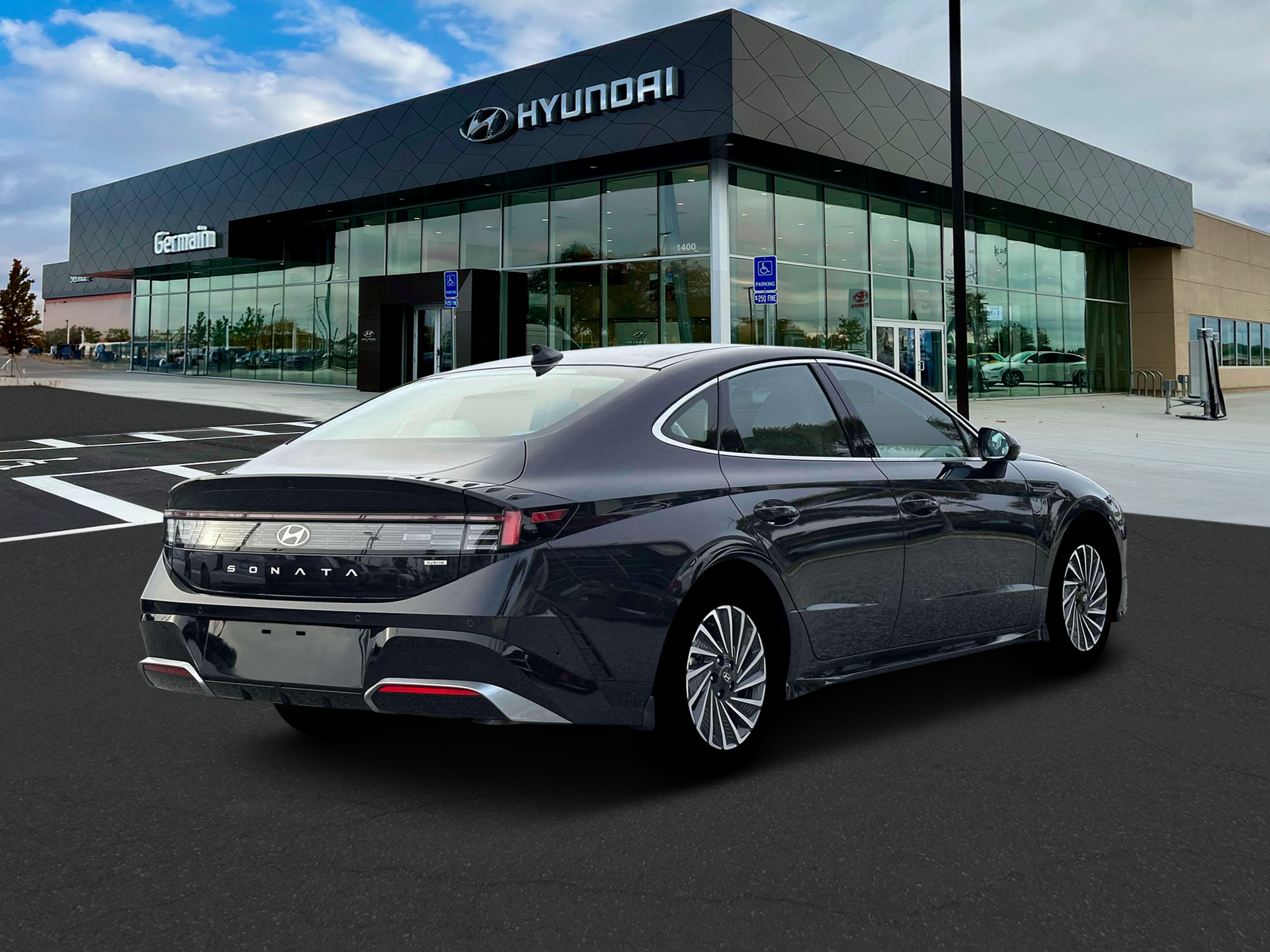 New 2026 Carbon Blue Hyundai Limited image 7