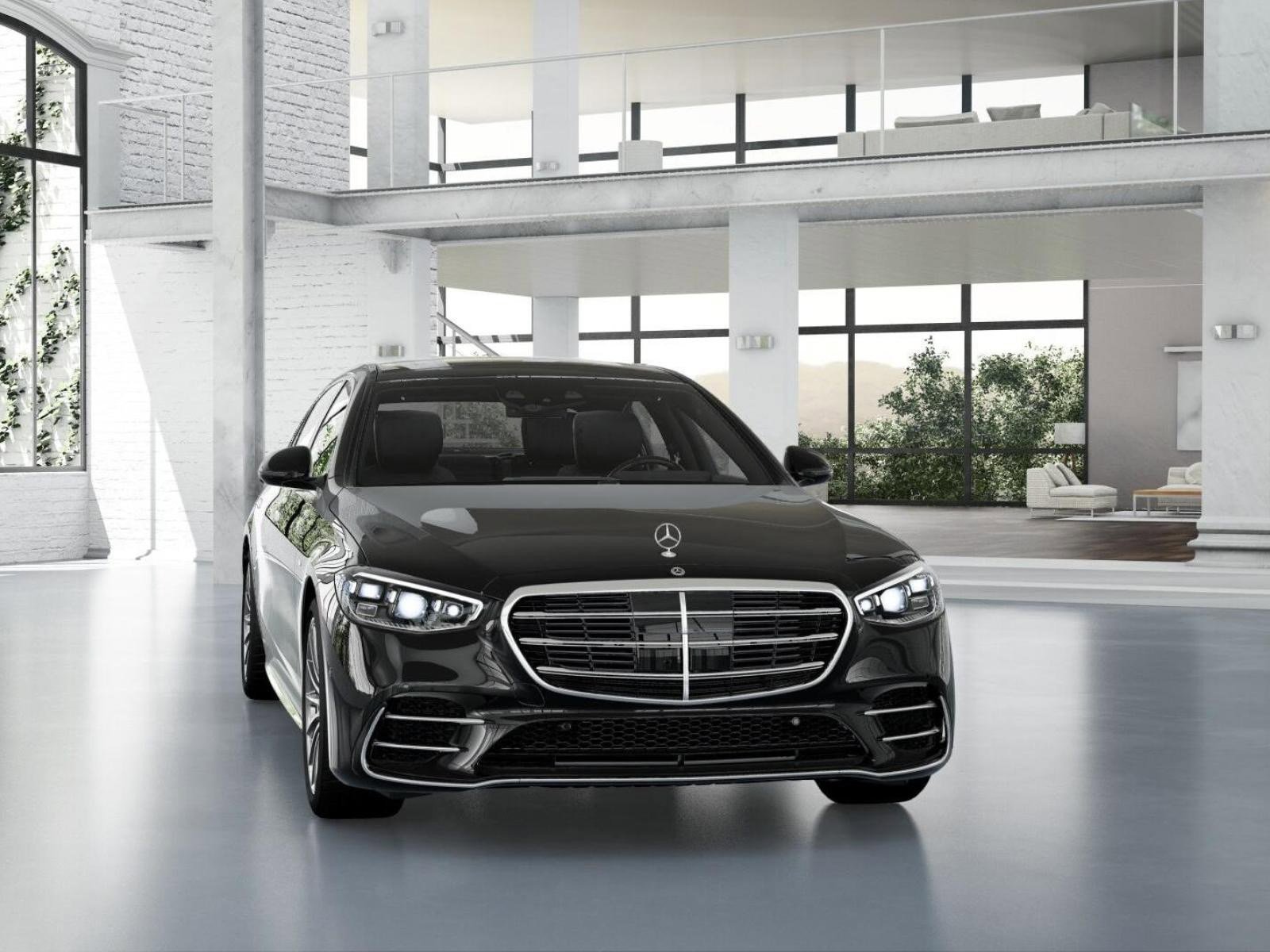 New 2026 Black Mercedes-Benz S 580e 4D Sedan 4MATIC® image 9