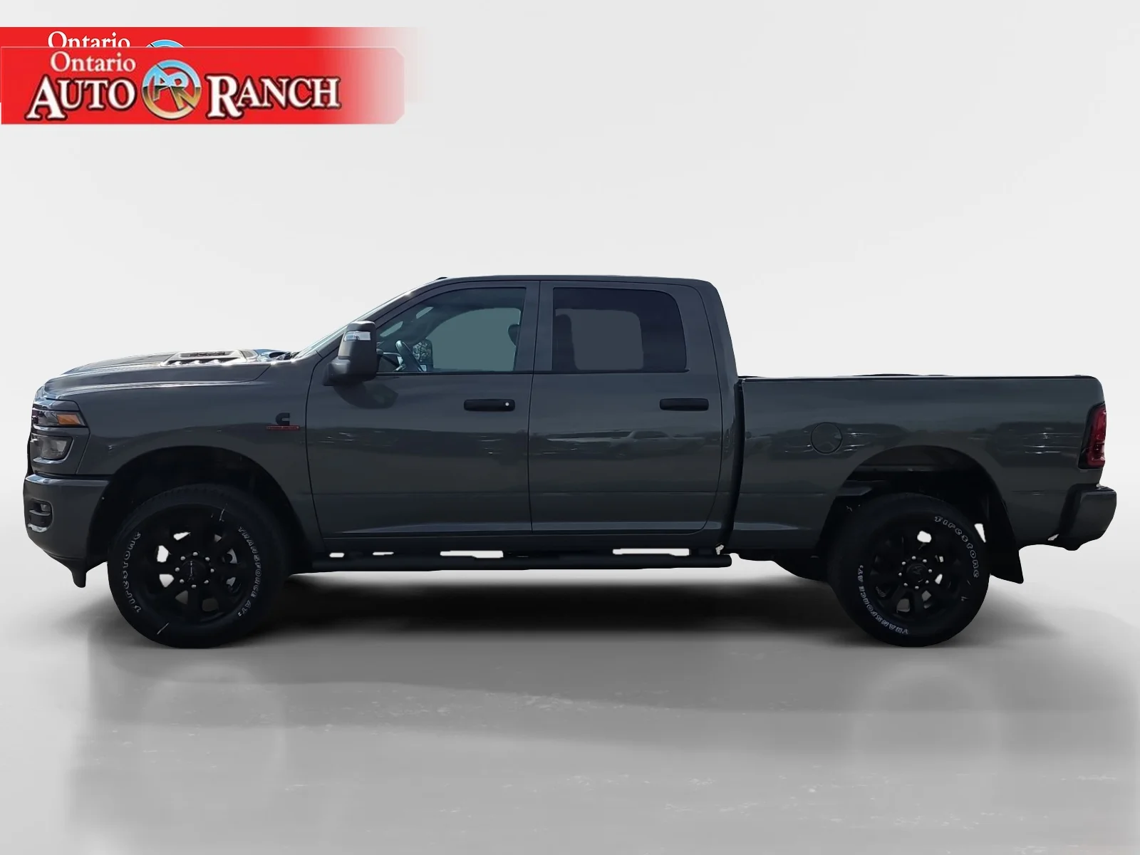 New 2027 Ceramic Gray Clearcoat Ram Black Express image 2