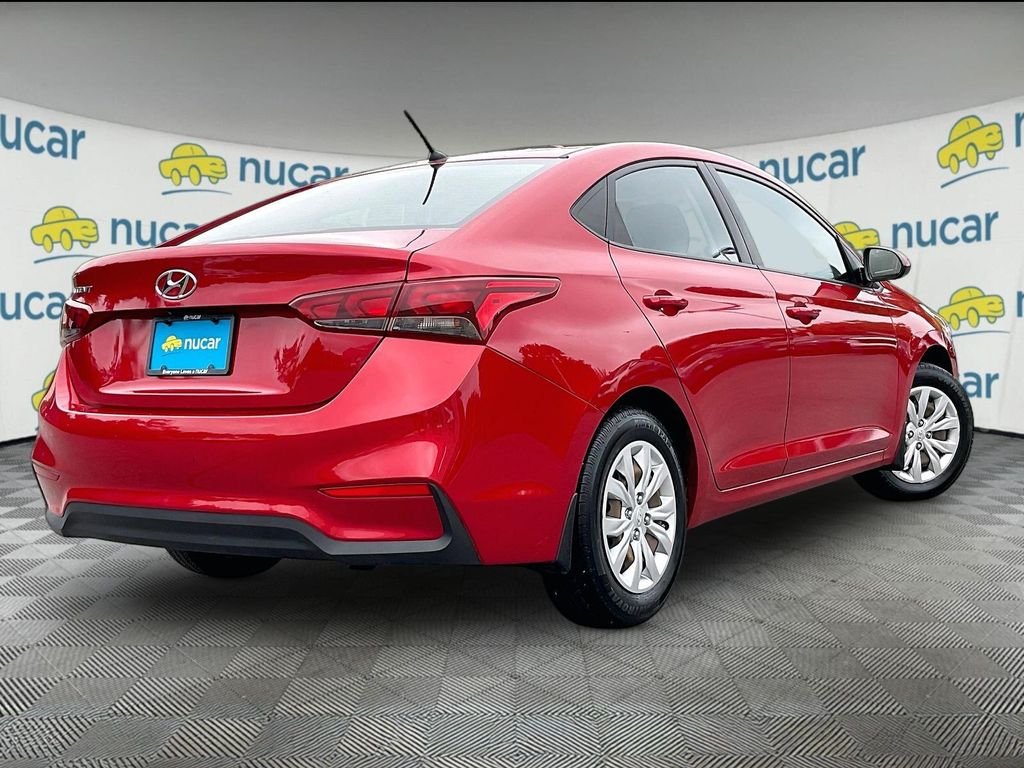 Used 2019 Pomegranate Red Metallic Hyundai SE image 6