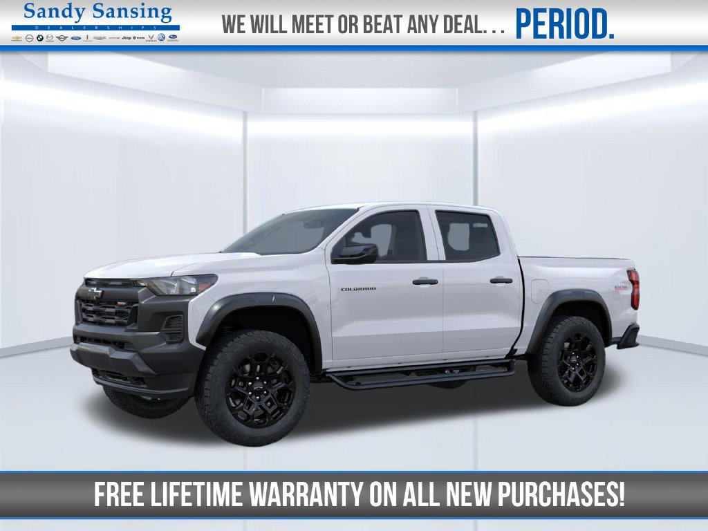 New 2026 Summit White Chevrolet Trail Boss image 1
