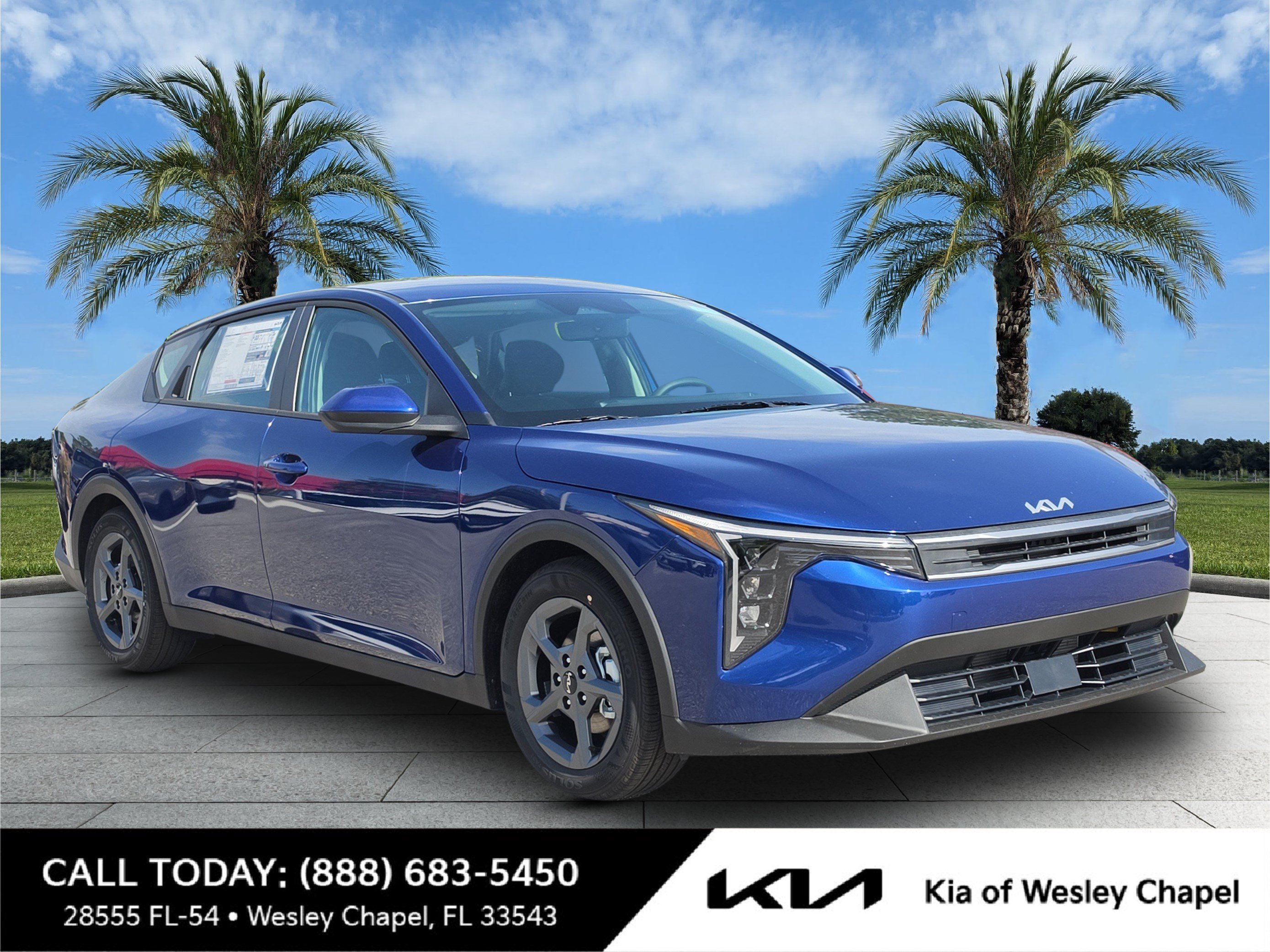 New 2026 Deep Sea Blue Kia LXS image 1