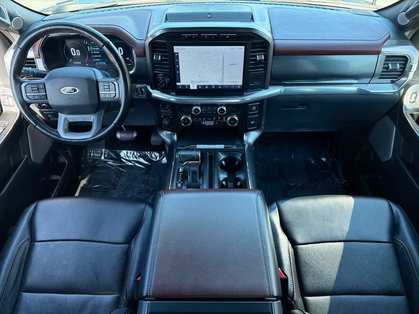 Certified Used 2023 Carbonized Gray Metallic Ford LARIAT image 16