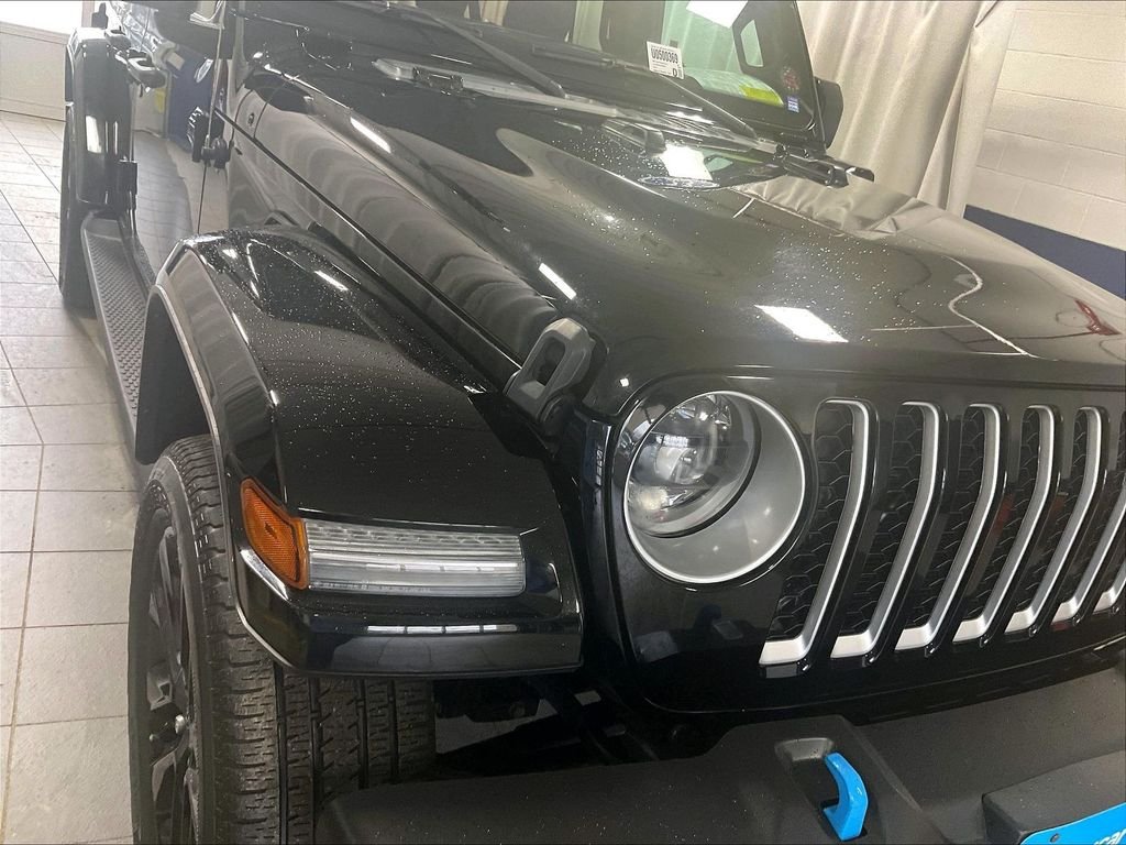 Used 2023 Black Clearcoat Jeep Sahara 4xe image 31