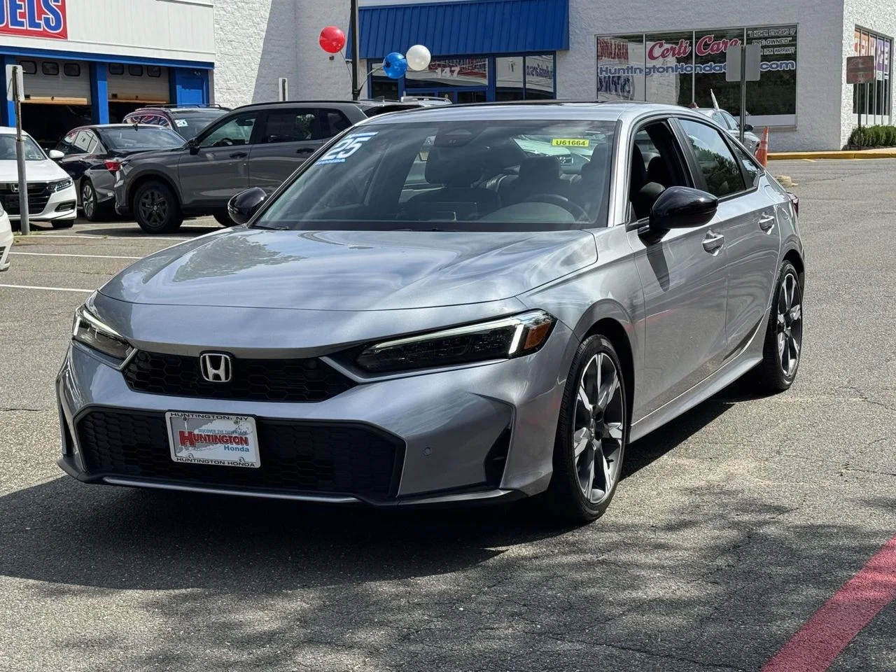 Used 2025 Solar Silver Metallic Honda Sport image 3