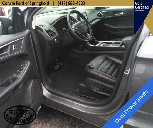 Used 2024 Carbonized Gray Metallic Ford SEL image 8