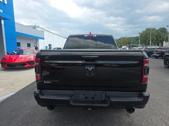 Used 2023 Diamond Black Crystal Pearlcoat Ram Laramie image 3