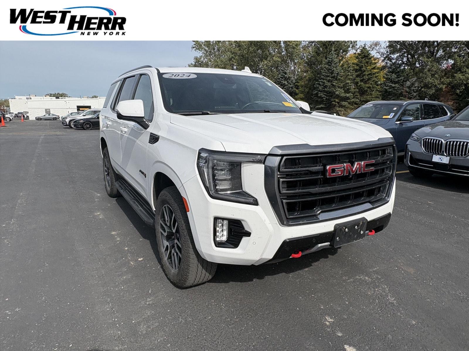 Used 2024 Summit White GMC AT4 image 1