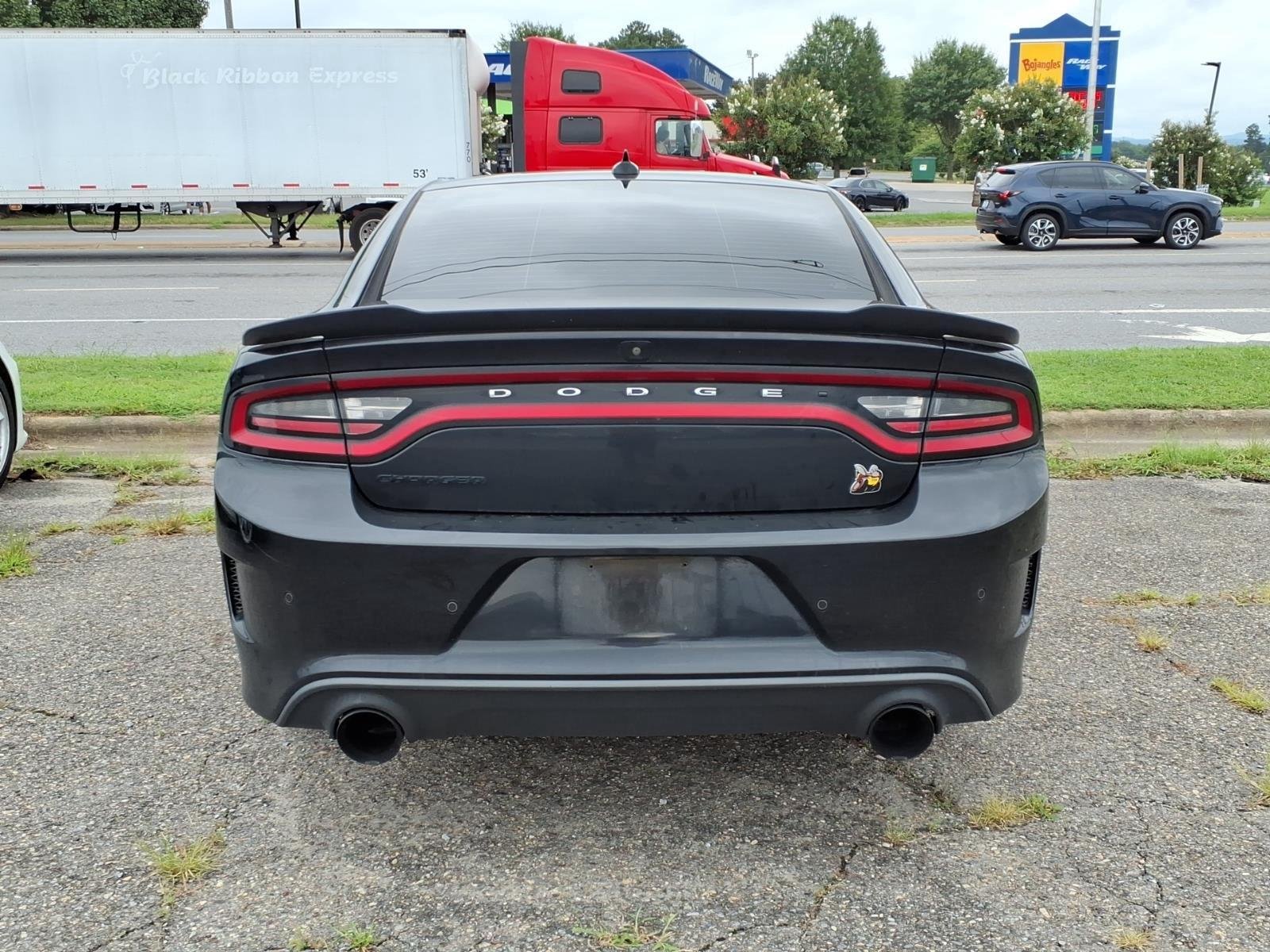 Used 2020 Pitch Black Clearcoat Dodge Scat Pack image 5